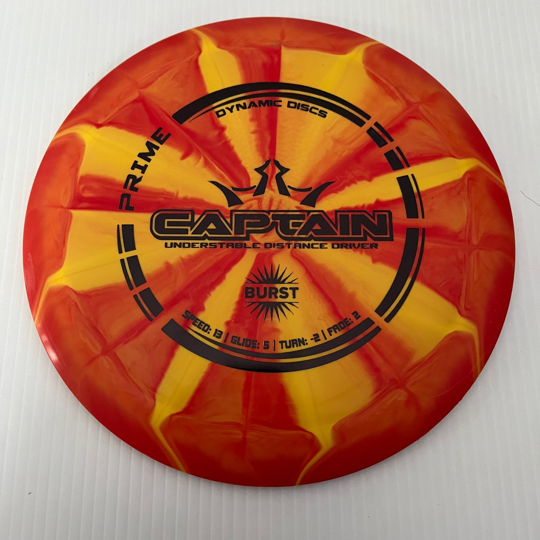 Dynamic Discs Prime Burst Captain 13/5/-2/2