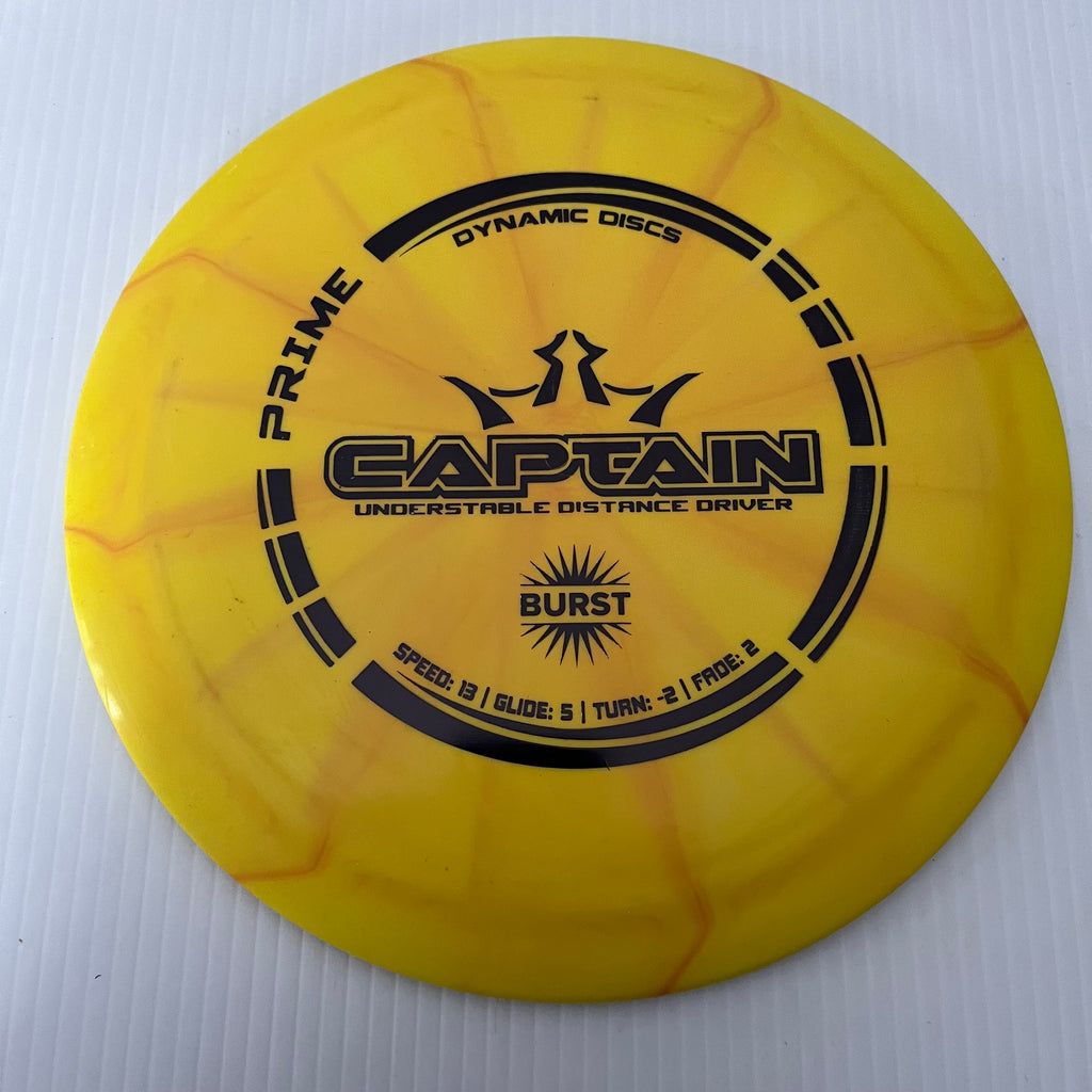 Dynamic Discs Prime Burst Captain 13/5/-2/2