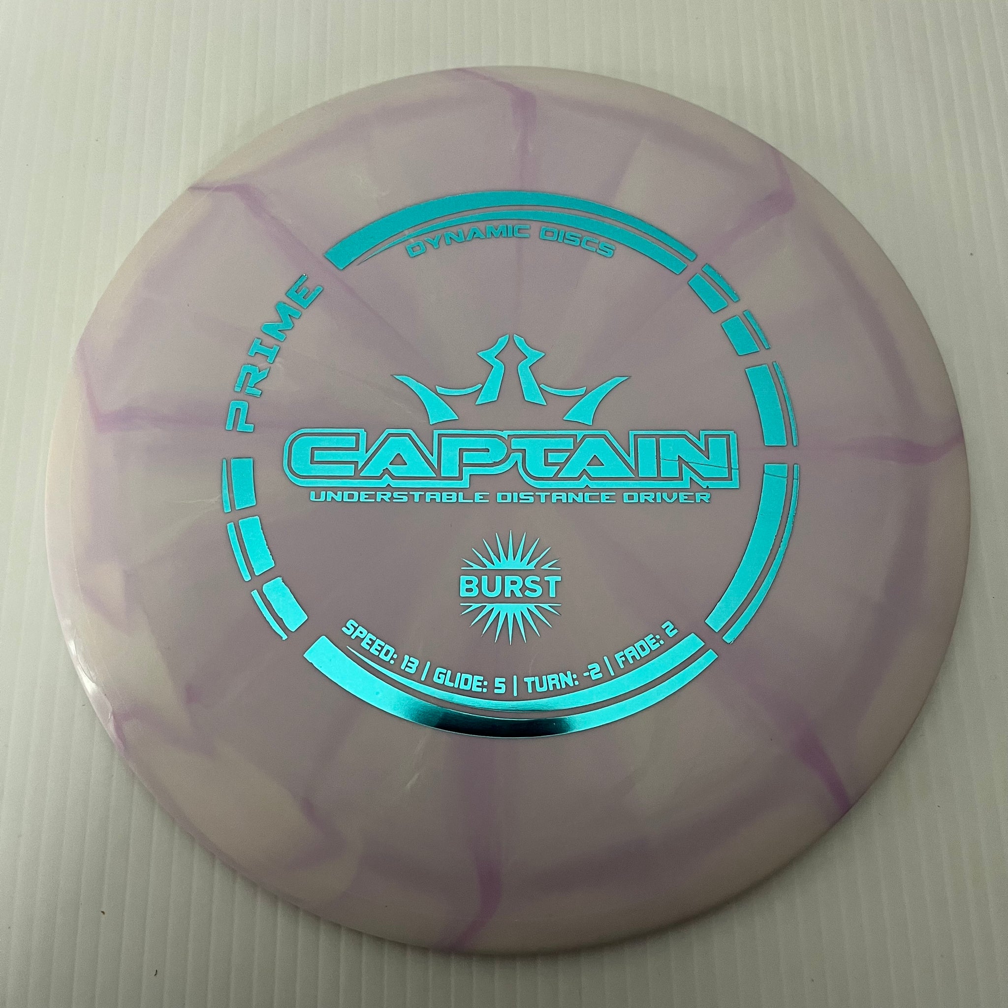 Dynamic Discs Prime Burst Captain 13/5/-2/2
