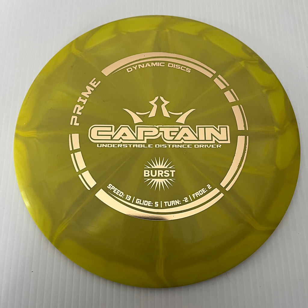 Dynamic Discs Prime Burst Captain 13/5/-2/2