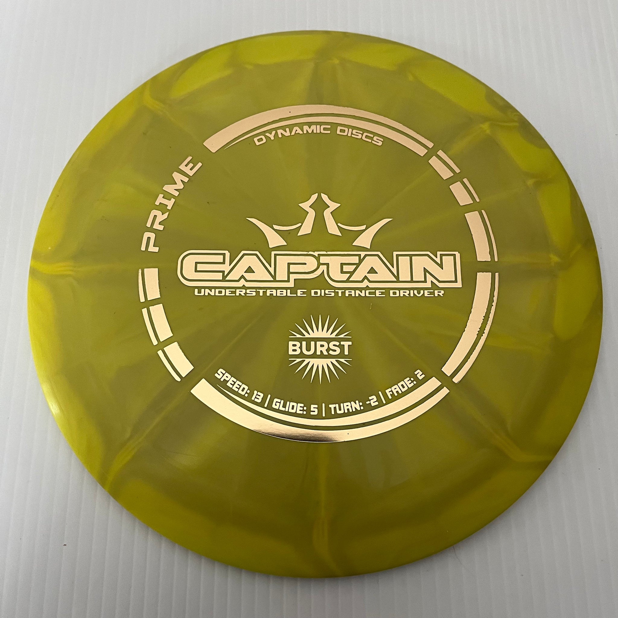 Dynamic Discs Prime Burst Captain 13/5/-2/2