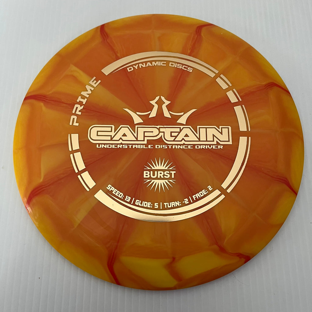 Dynamic Discs Prime Burst Captain 13/5/-2/2