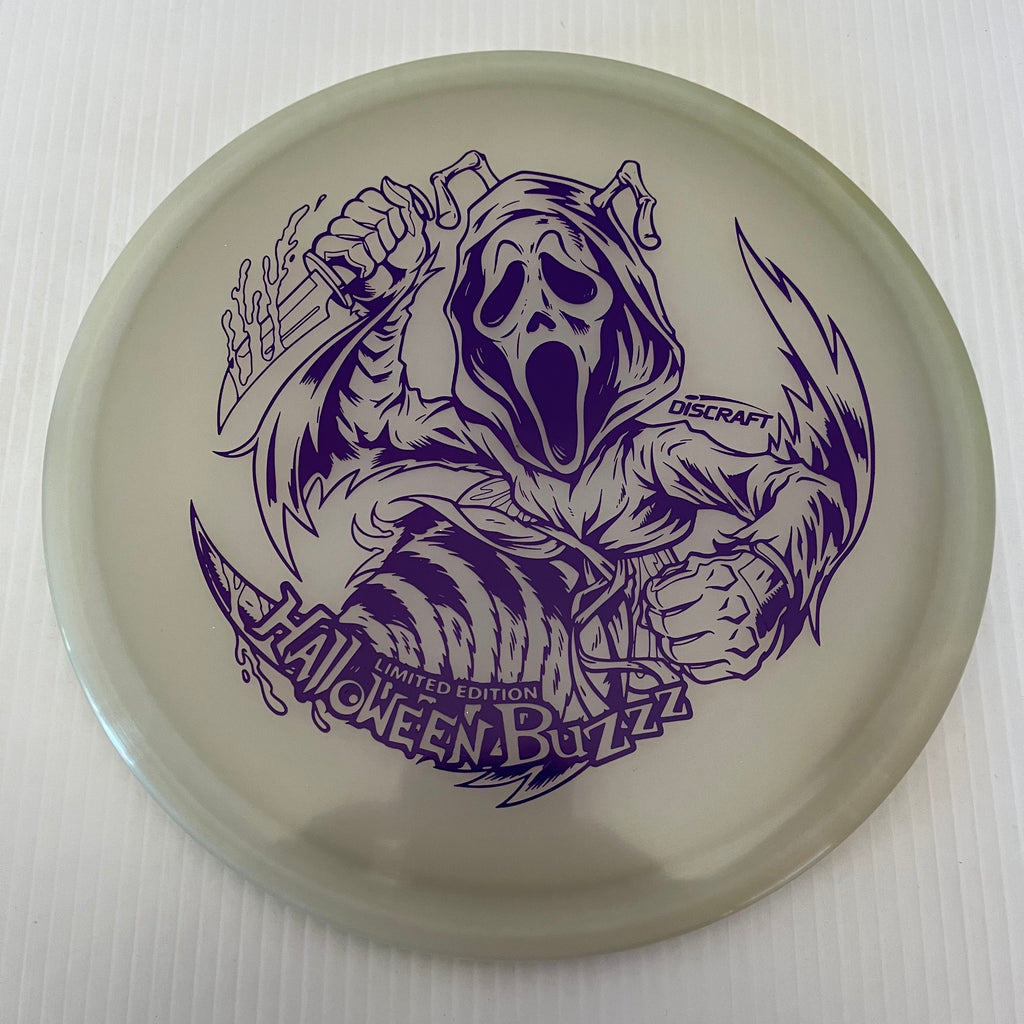 Discraft 2021 Halloween Scream the Movie Themed Glow Z Buzzz 5/4/-1/1