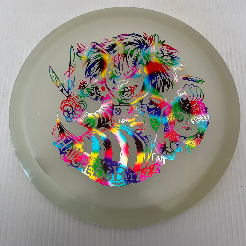 Discraft 2022 Halloween Chucky Themed Glow Z Buzzz 5/4/-1/1
