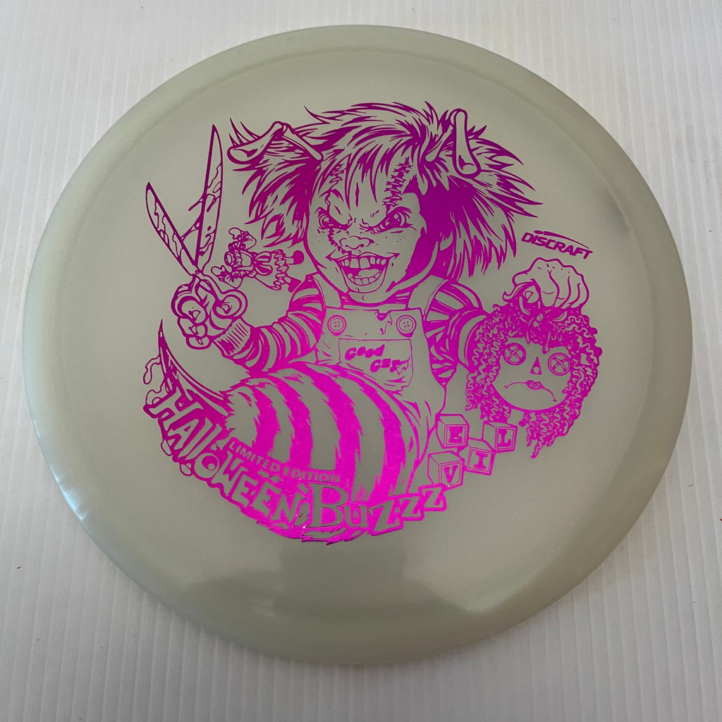 Discraft 2022 Halloween Chucky Themed Glow Z Buzzz 5/4/-1/1