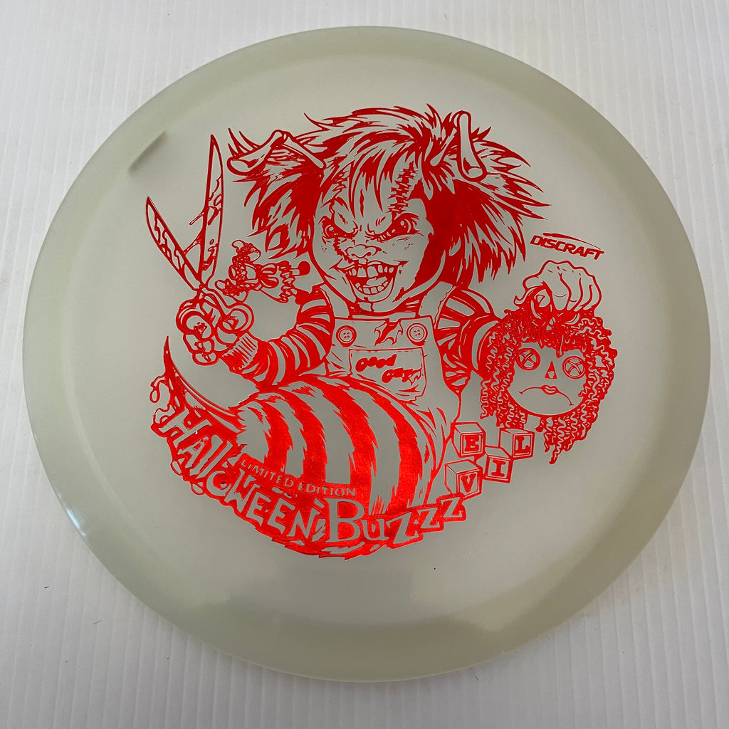 Discraft 2022 Halloween Chucky Themed Glow Z Buzzz 5/4/-1/1