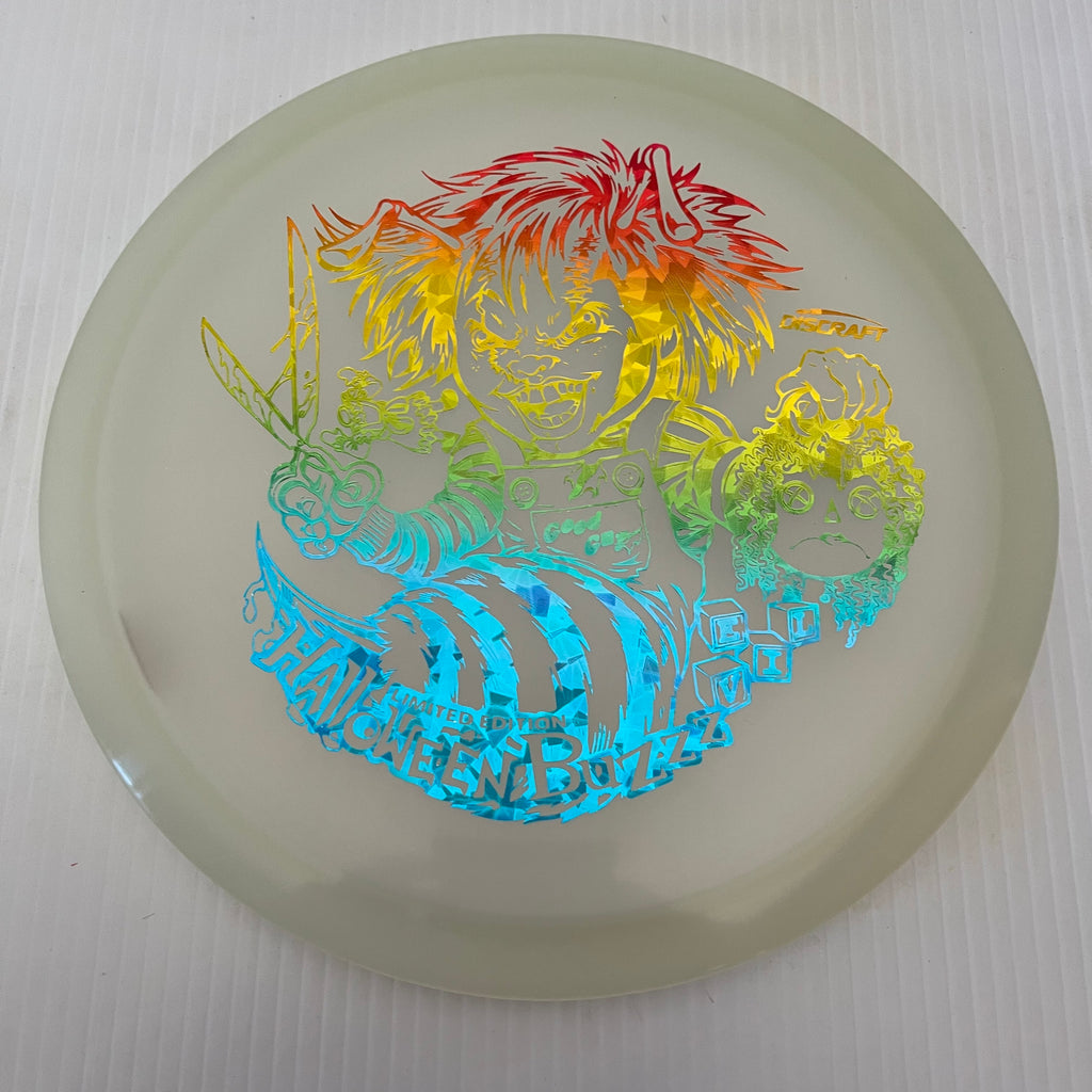 Discraft 2022 Halloween Chucky Themed Glow Z Buzzz 5/4/-1/1