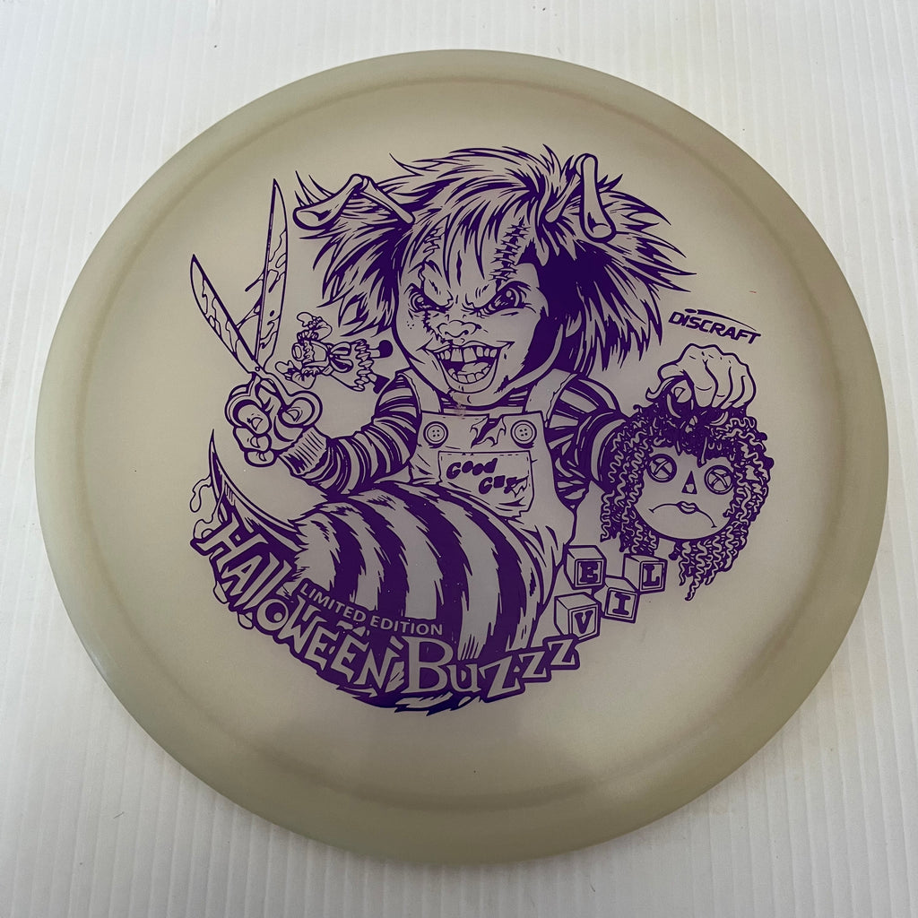 Discraft 2022 Halloween Chucky Themed Glow Z Buzzz 5/4/-1/1