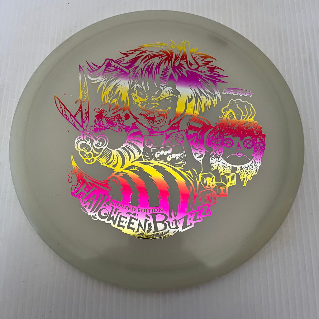 Discraft 2022 Halloween Chucky Themed Glow Z Buzzz 5/4/-1/1