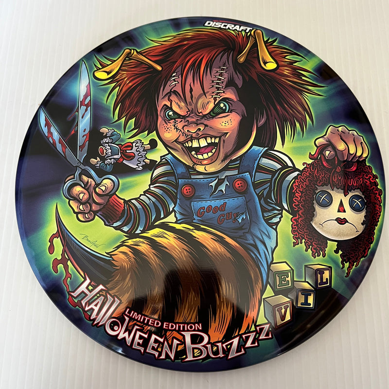 Discraft 2022 Halloween Chucky Themed SuperColor ESP Buzzz 5/4/-1/1