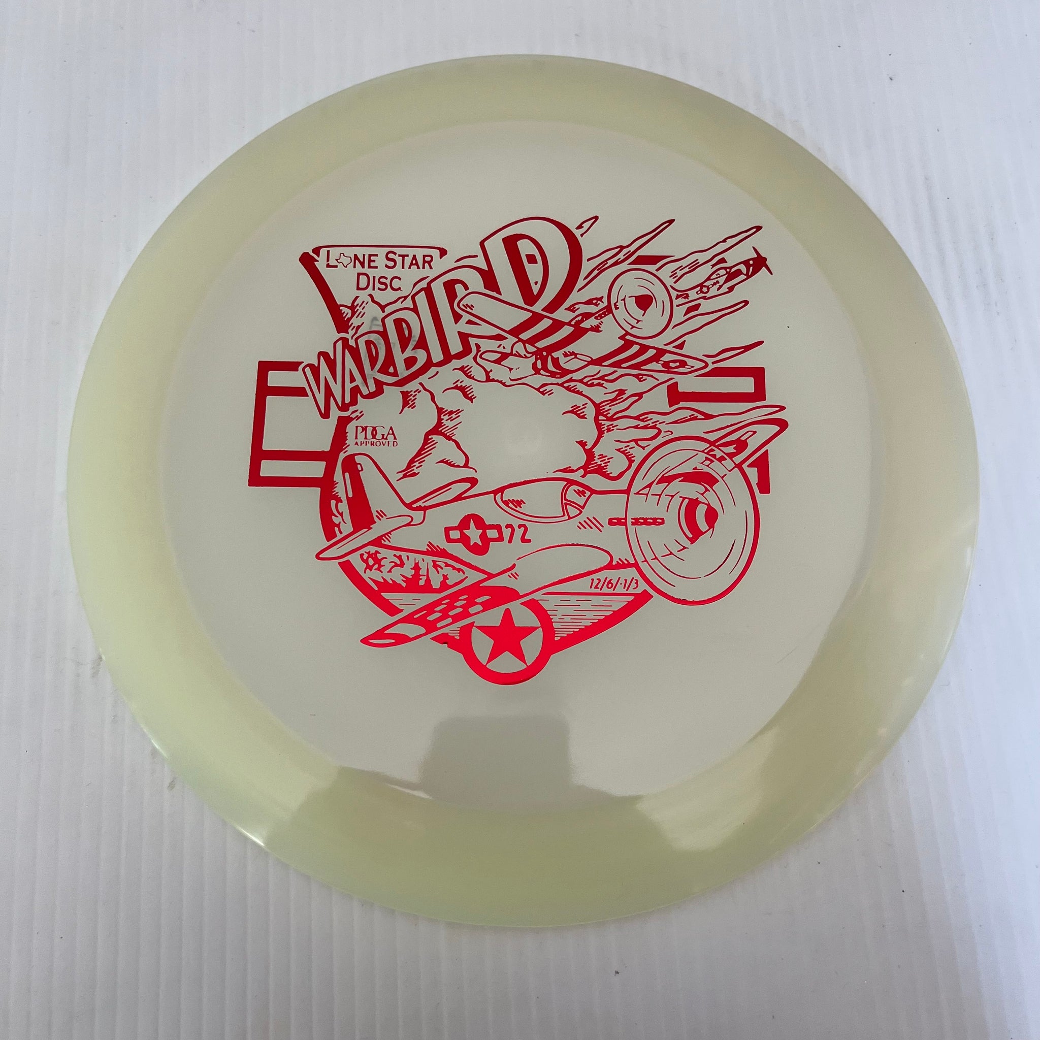 Lone Star Glow Warbird 12/6/-1/3