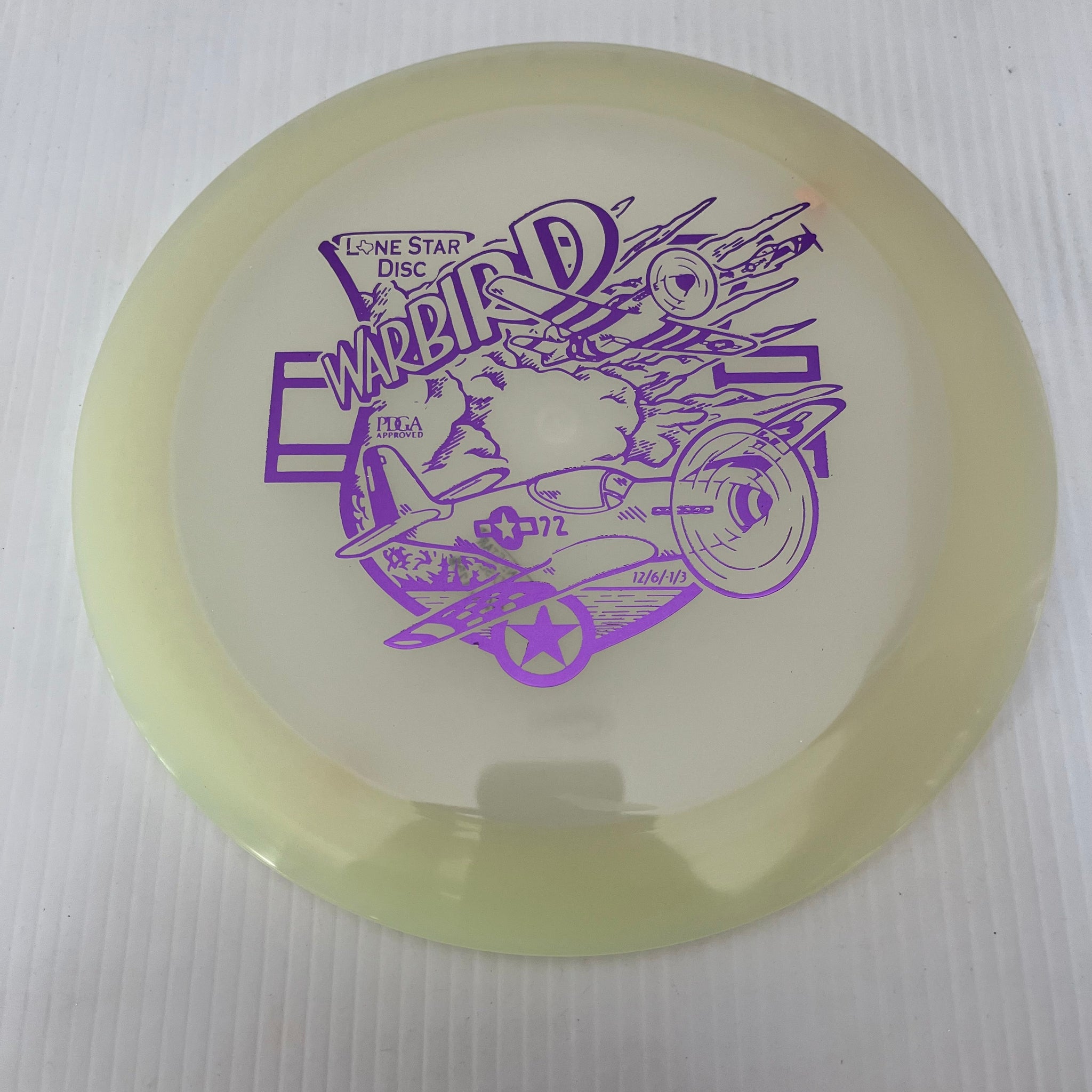Lone Star Glow Warbird 12/6/-1/3