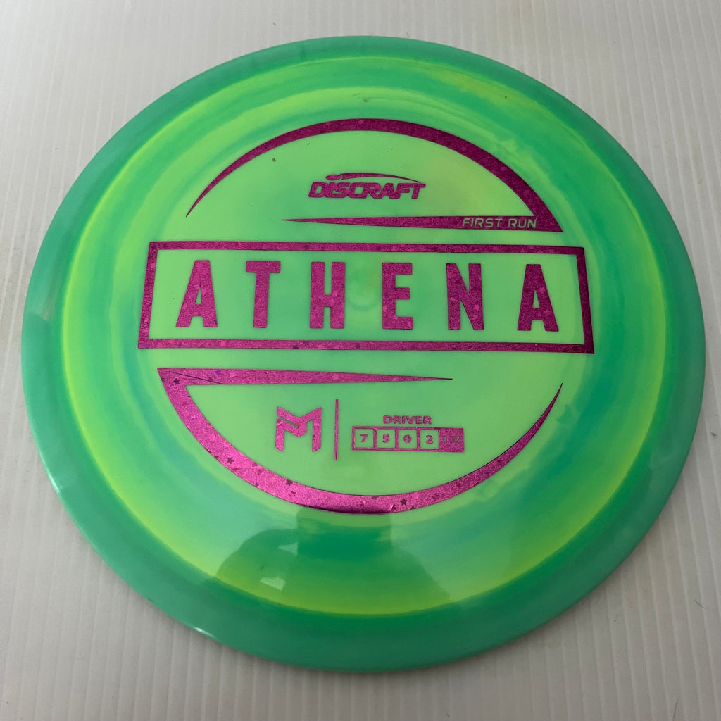 Discraft Paul McBeth First Run Swirly ESP Athena 7/5/0/2 (Lighterweights)