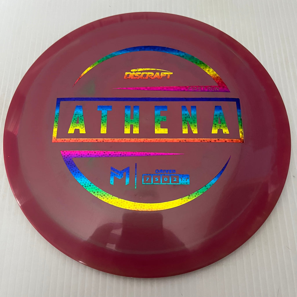 Discraft Paul McBeth First Run Swirly ESP Athena 7/5/0/2 (Lighterweights)