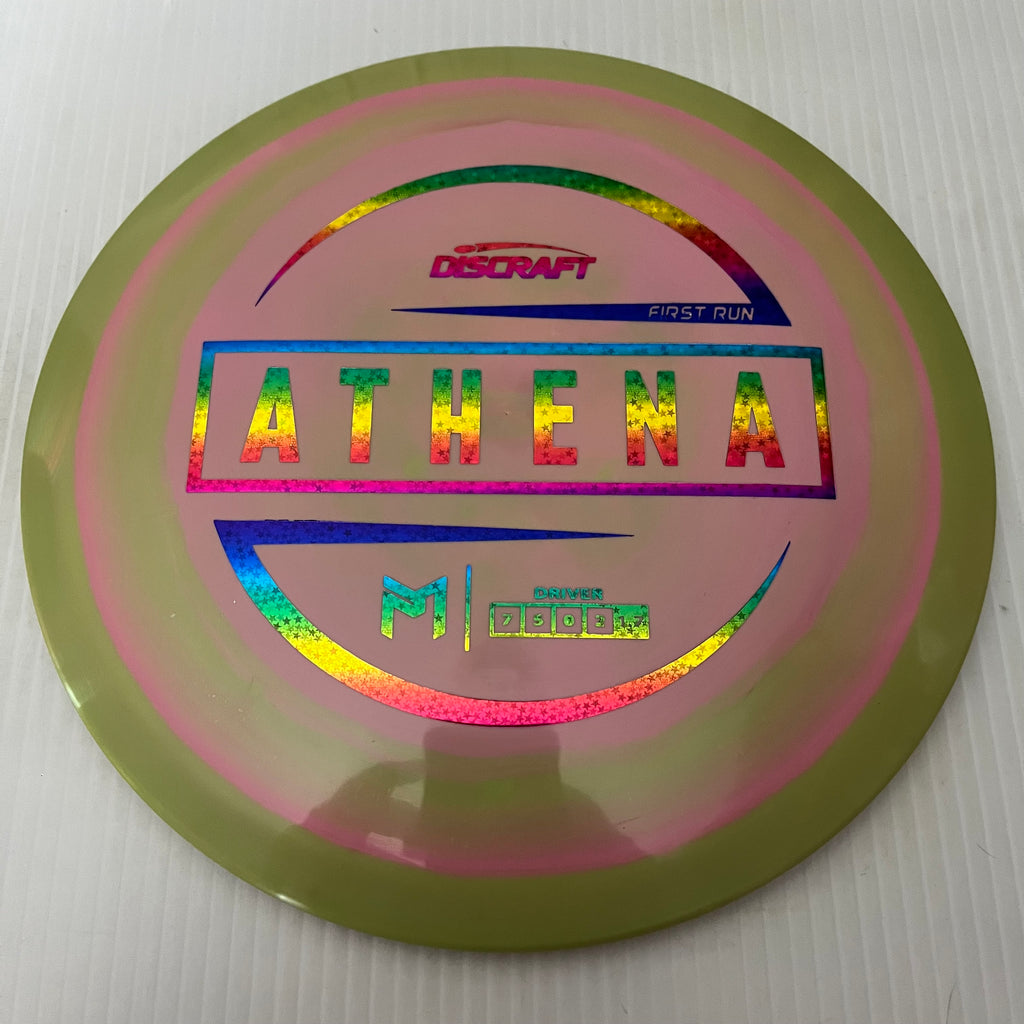 Discraft Paul McBeth First Run Swirly ESP Athena 7/5/0/2 (Lighterweights)