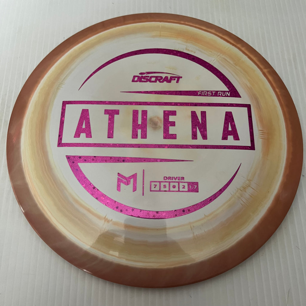 Discraft Paul McBeth First Run Swirly ESP Athena 7/5/0/2 (Lighterweights)
