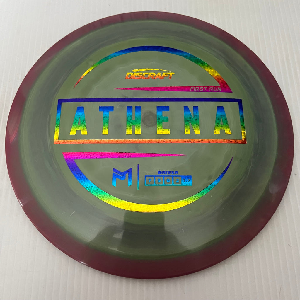 Discraft Paul McBeth First Run Swirly ESP Athena 7/5/0/2 (Lighterweights)