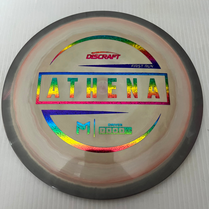 Discraft Paul McBeth First Run Swirly ESP Athena 7/5/0/2 (Lighterweights)