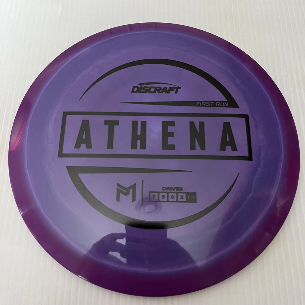 Discraft Paul McBeth First Run Swirly ESP Athena 7/5/0/2 (Lighterweights)