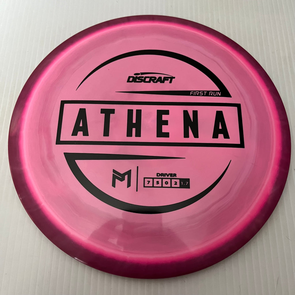 Discraft Paul McBeth First Run Swirly ESP Athena 7/5/0/2 (Lighterweights)