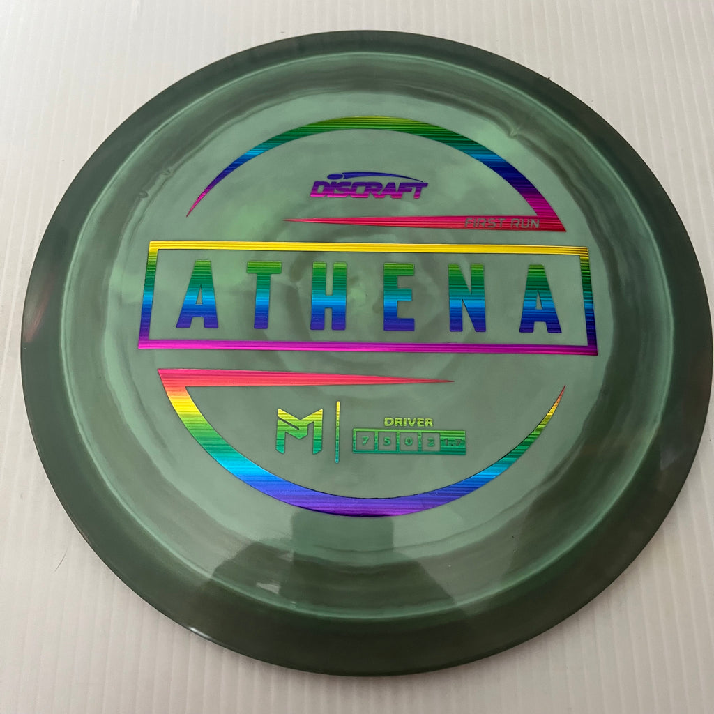 Discraft Paul McBeth First Run Swirly ESP Athena 7/5/0/2 (Lighterweights)