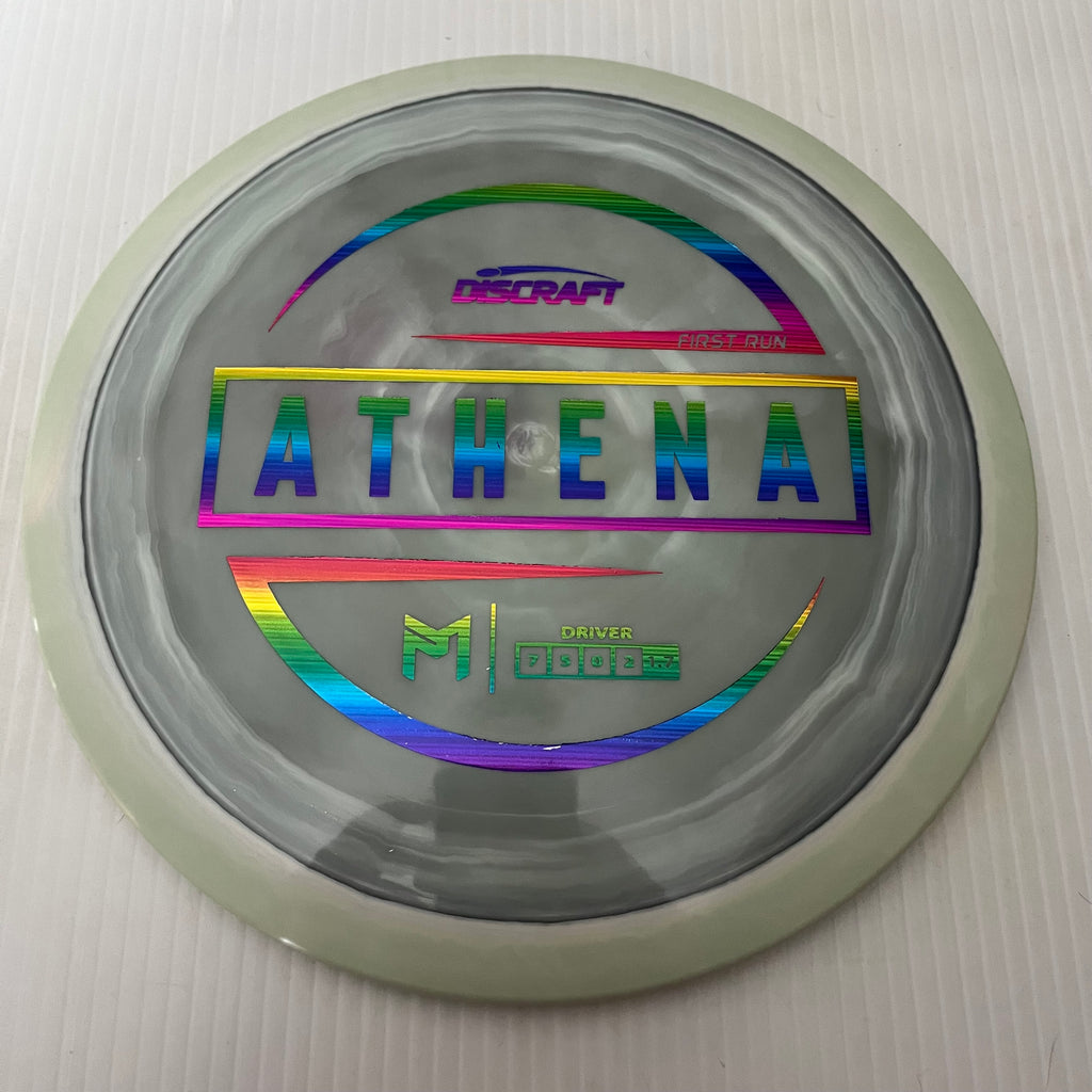 Discraft Paul McBeth First Run Swirly ESP Athena 7/5/0/2 (Lighterweights)