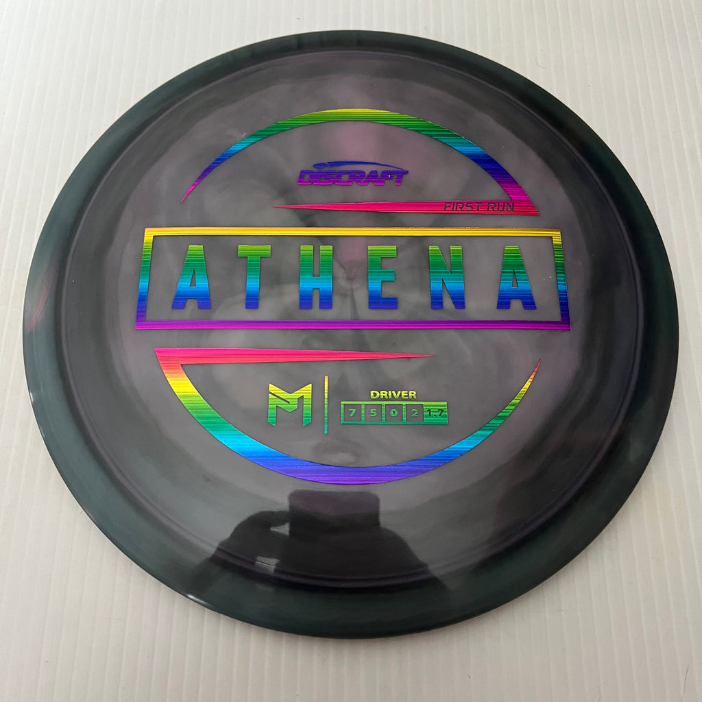 Discraft Paul McBeth First Run Swirly ESP Athena 7/5/0/2 (Lighterweights)