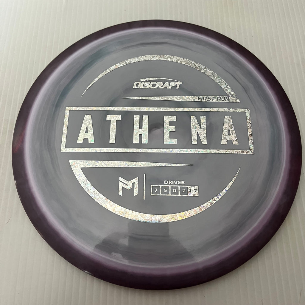 Discraft Paul McBeth First Run Swirly ESP Athena 7/5/0/2 (Lighterweights)