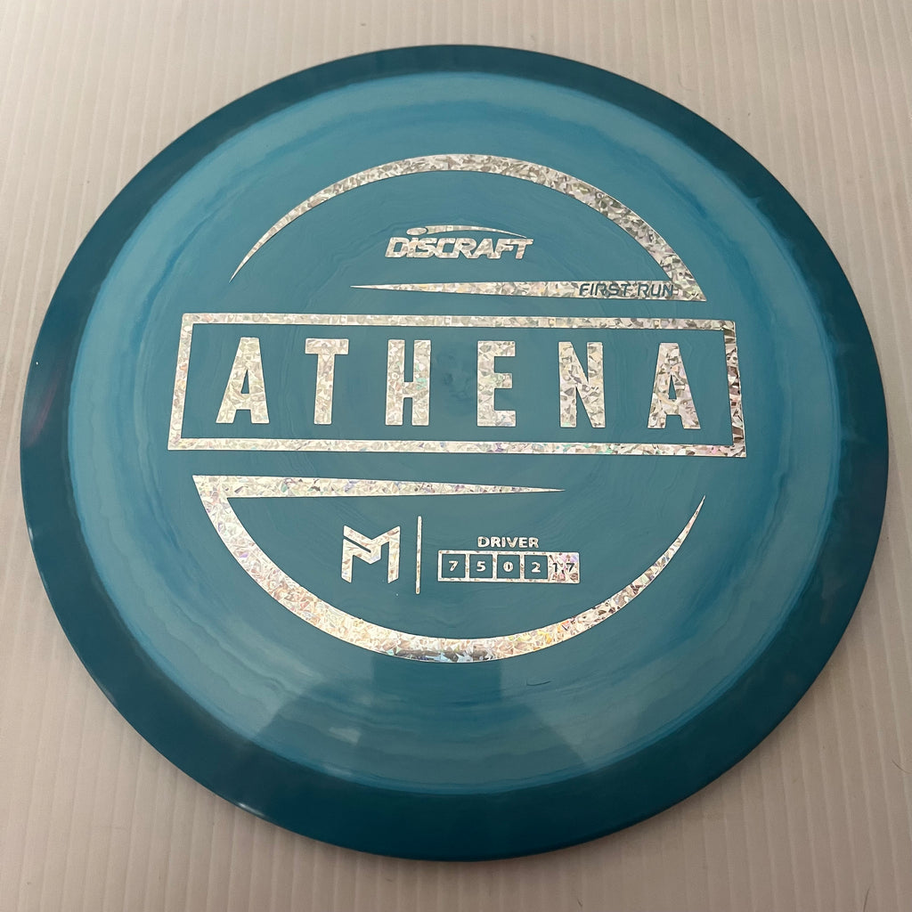 Discraft Paul McBeth First Run Swirly ESP Athena 7/5/0/2 (Lighterweights)