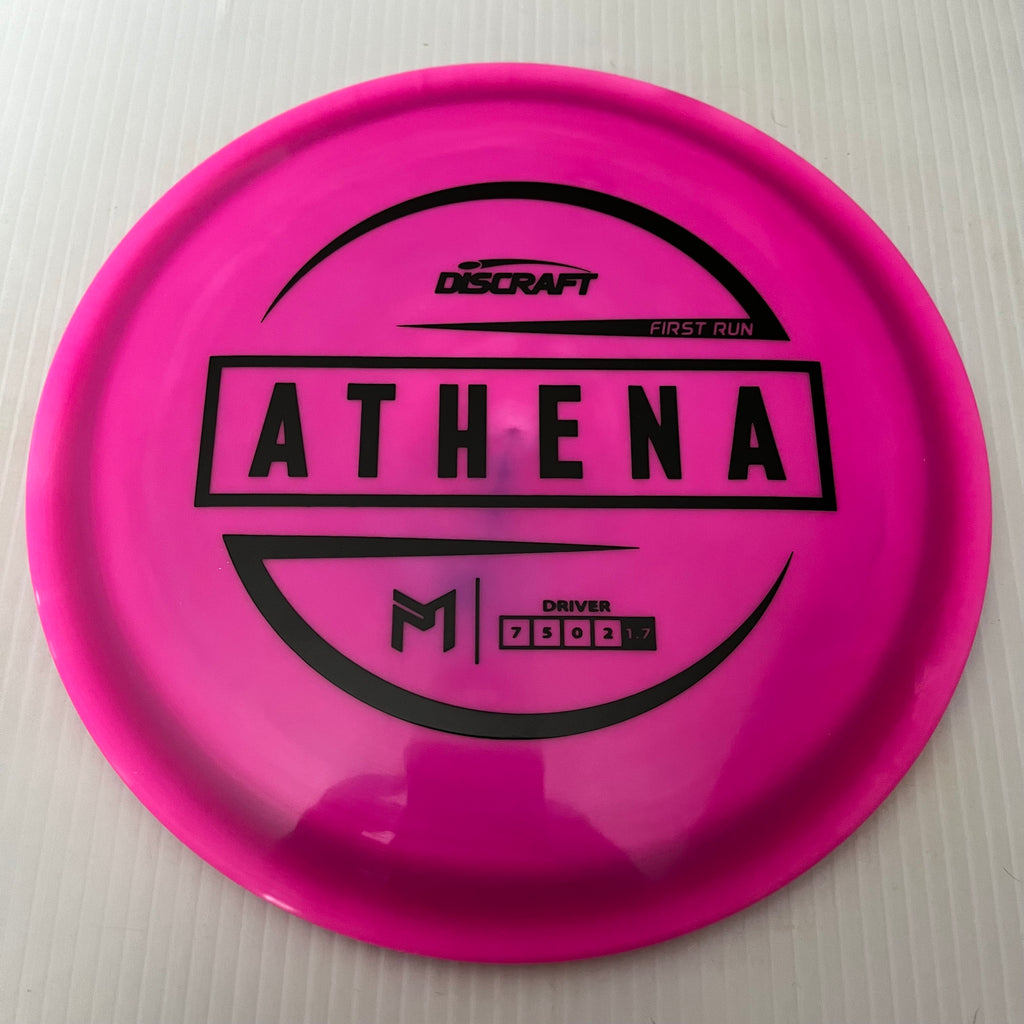 Discraft Paul McBeth First Run Swirly ESP Athena 7/5/0/2 (Lighterweights)
