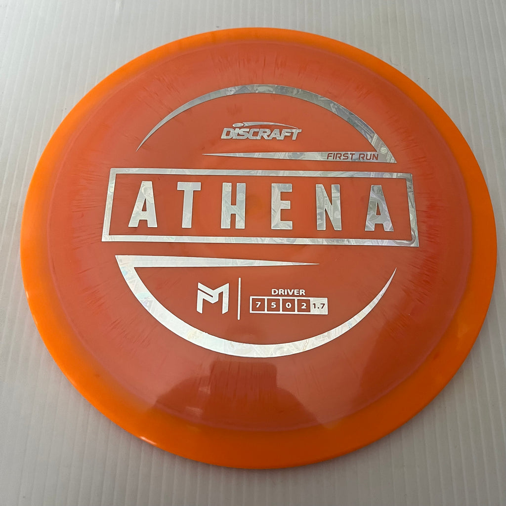 Discraft Paul McBeth First Run Swirly ESP Athena 7/5/0/2 (Lighterweights)