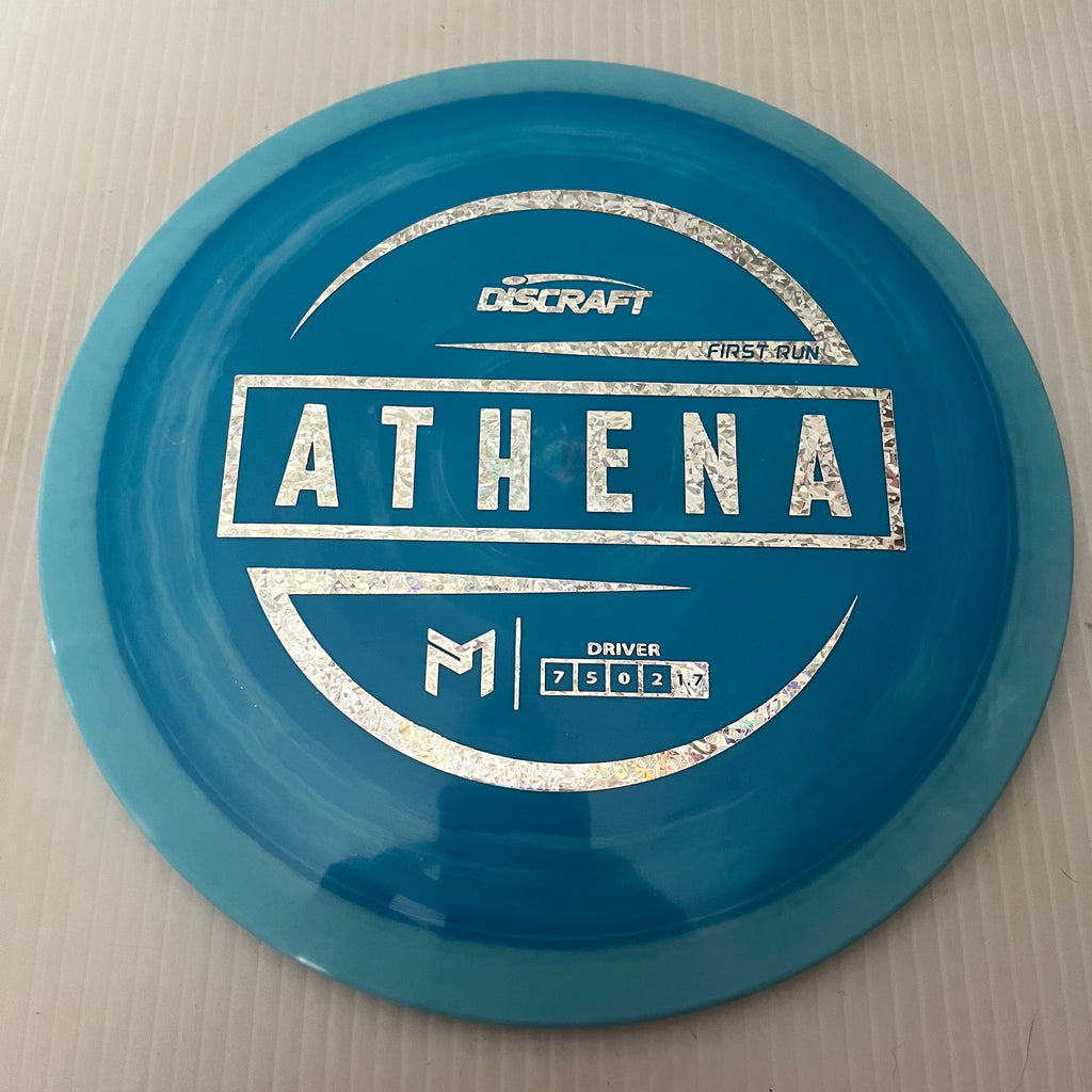 Discraft Paul McBeth First Run Swirly ESP Athena 7/5/0/2 (Lighterweights)
