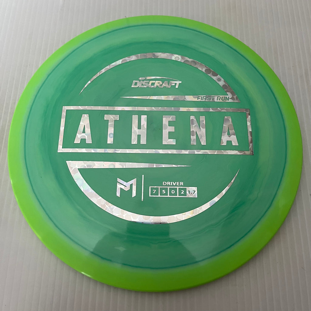 Discraft Paul McBeth First Run Swirly ESP Athena 7/5/0/2 (Lighterweights)