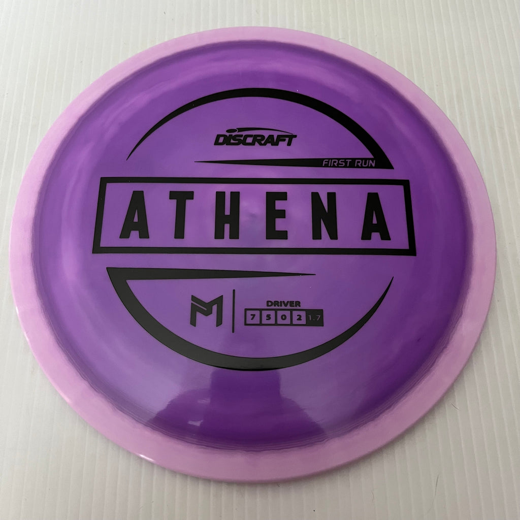 Discraft Paul McBeth First Run Swirly ESP Athena 7/5/0/2 (Lighterweights)