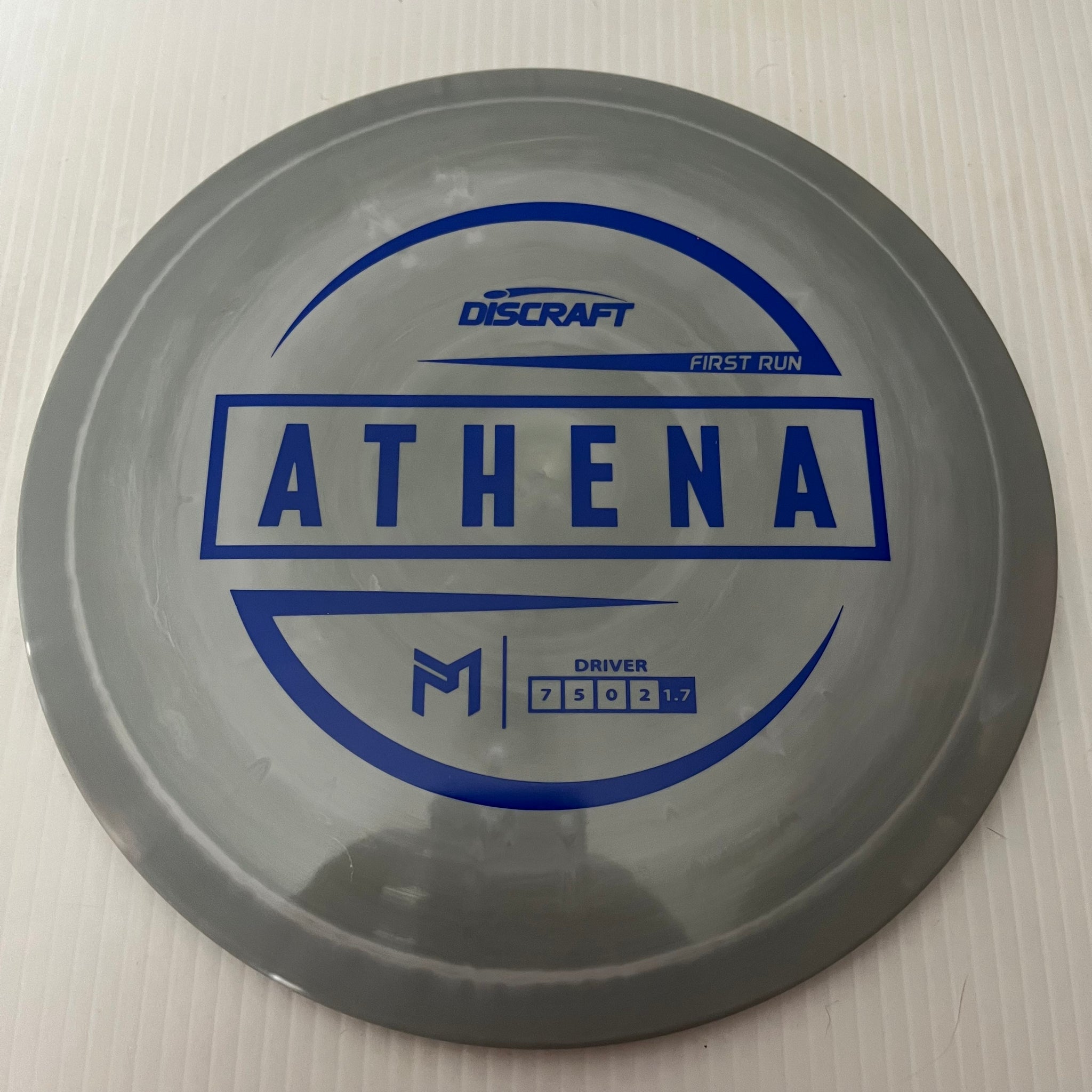 Discraft Paul McBeth First Run Swirly ESP Athena 7/5/0/2 (Lighterweights)