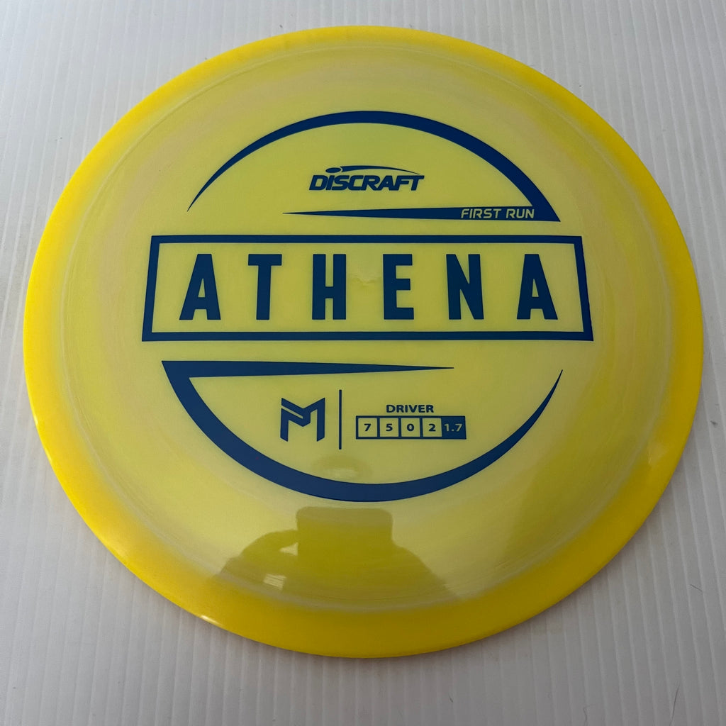 Discraft Paul McBeth First Run Swirly ESP Athena 7/5/0/2 (Lighterweights)