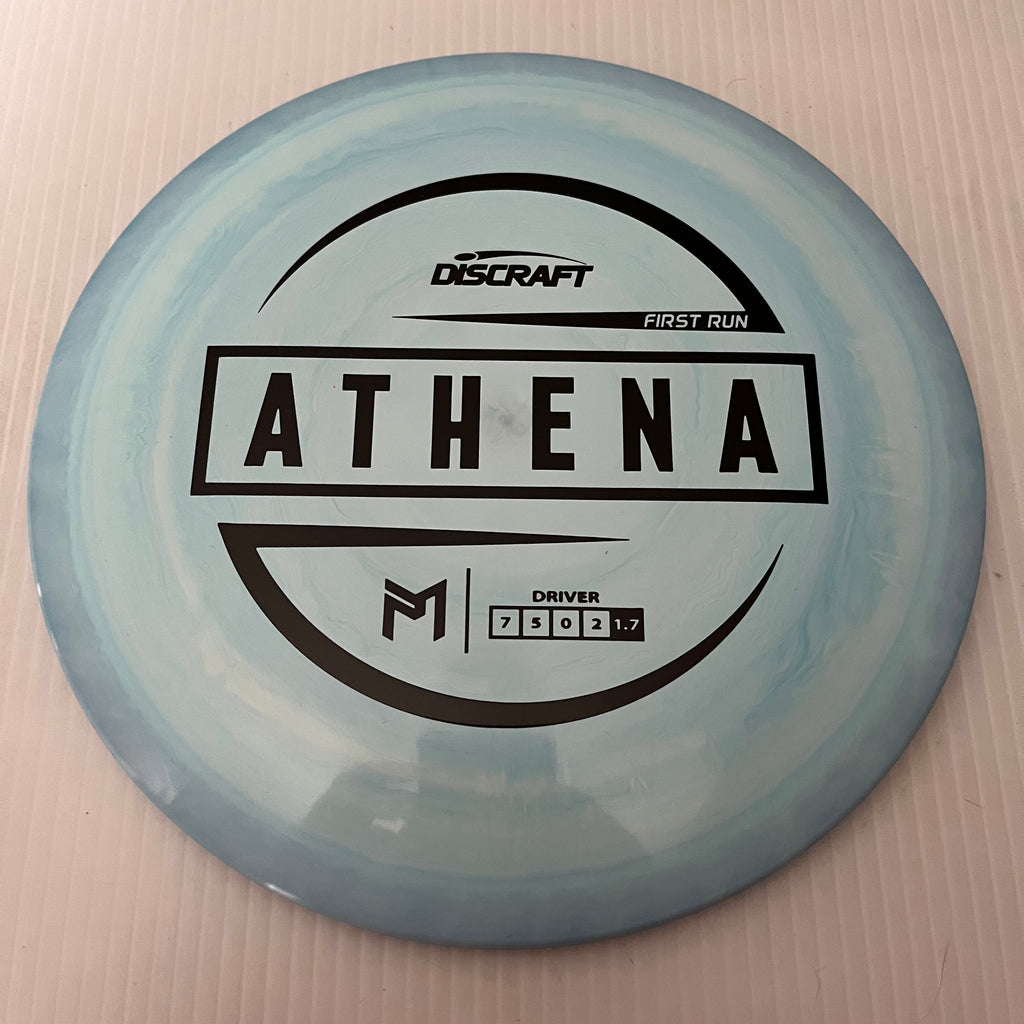 Discraft Paul McBeth First Run Swirly ESP Athena 7/5/0/2 (Lighterweights)