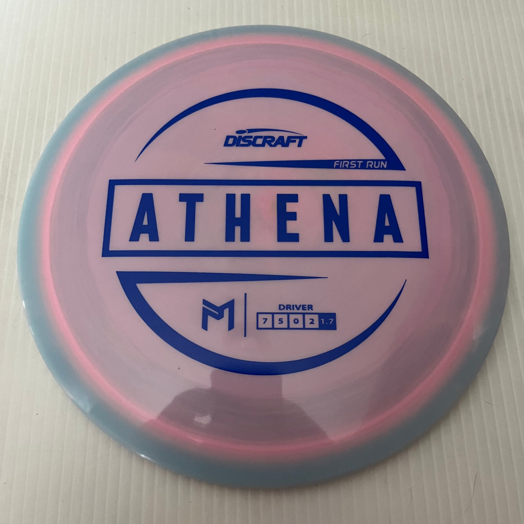 Discraft Paul McBeth First Run Swirly ESP Athena 7/5/0/2 (Lighterweights)