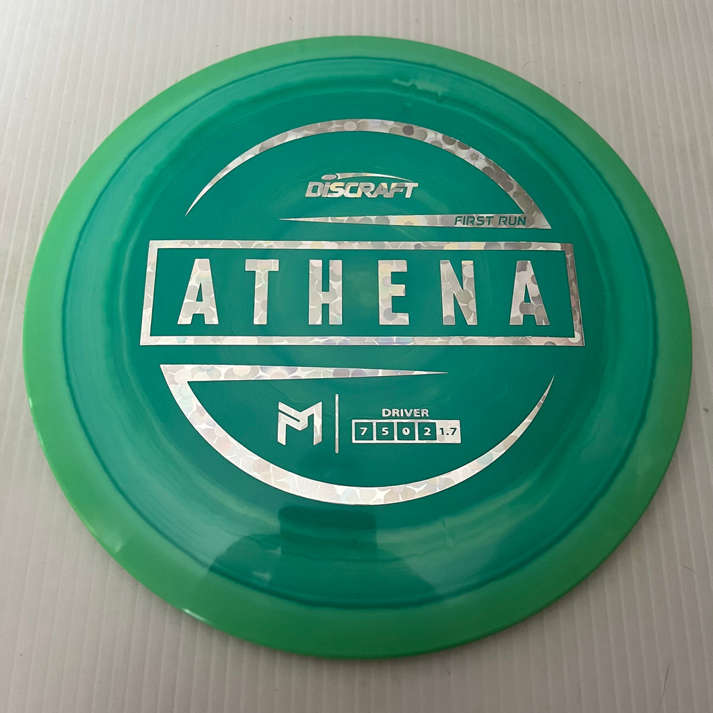 Discraft Paul McBeth First Run Swirly ESP Athena 7/5/0/2 (Lighterweights)