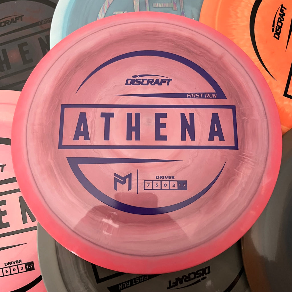 Discraft Paul McBeth First Run Swirly ESP Athena 7/5/0/2 (Maxweight)