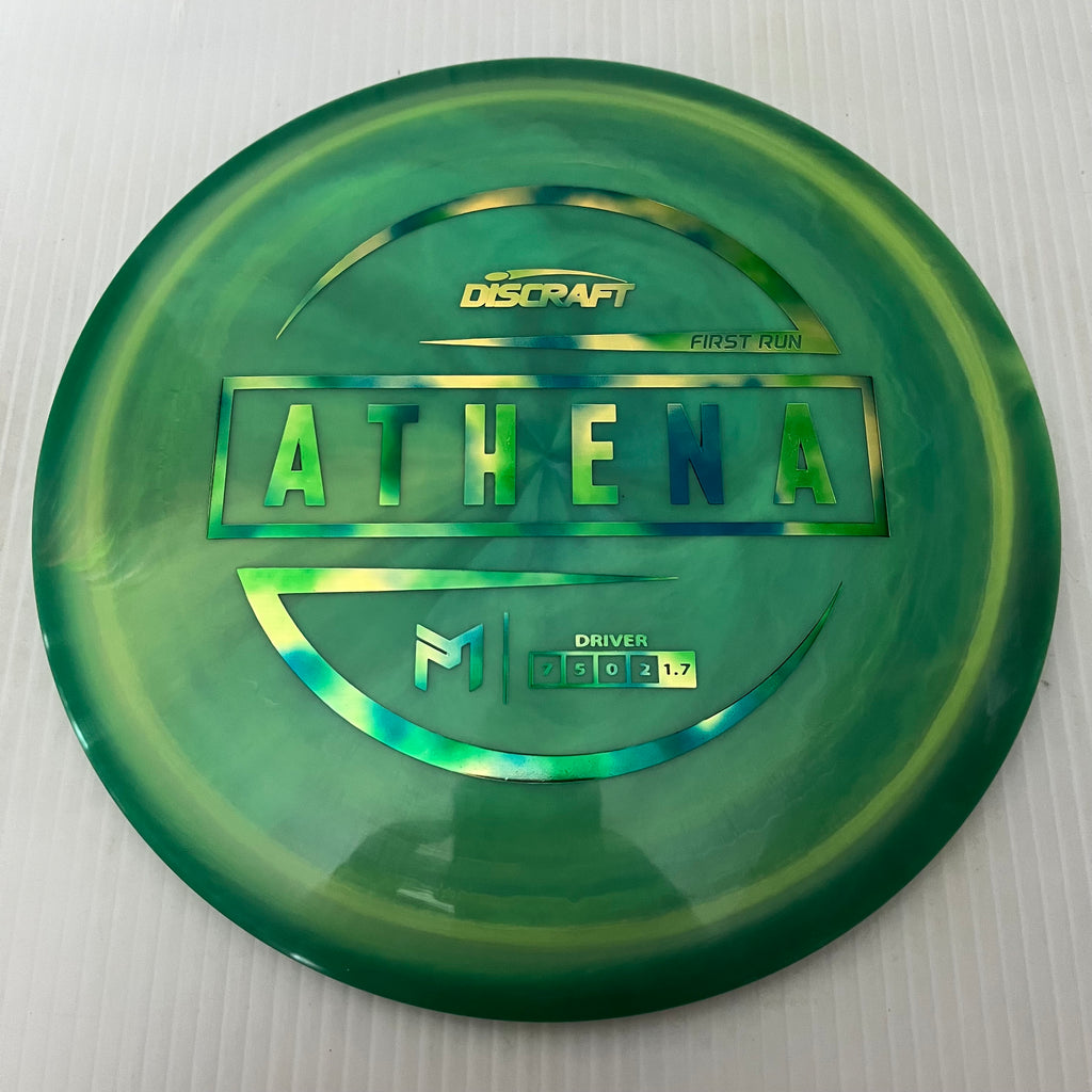 Discraft Paul McBeth First Run Swirly ESP Athena 7/5/0/2 (Maxweight)