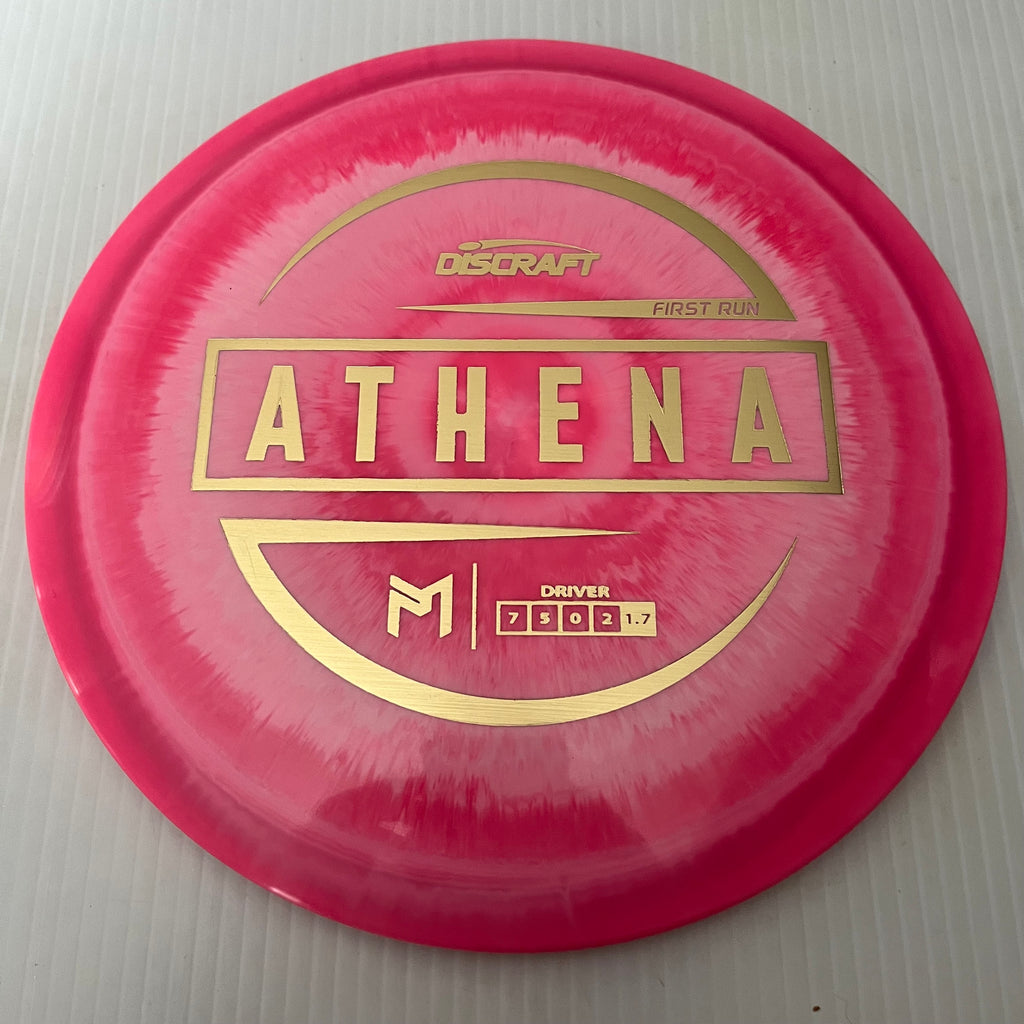 Discraft Paul McBeth First Run Swirly ESP Athena 7/5/0/2 (Maxweight)