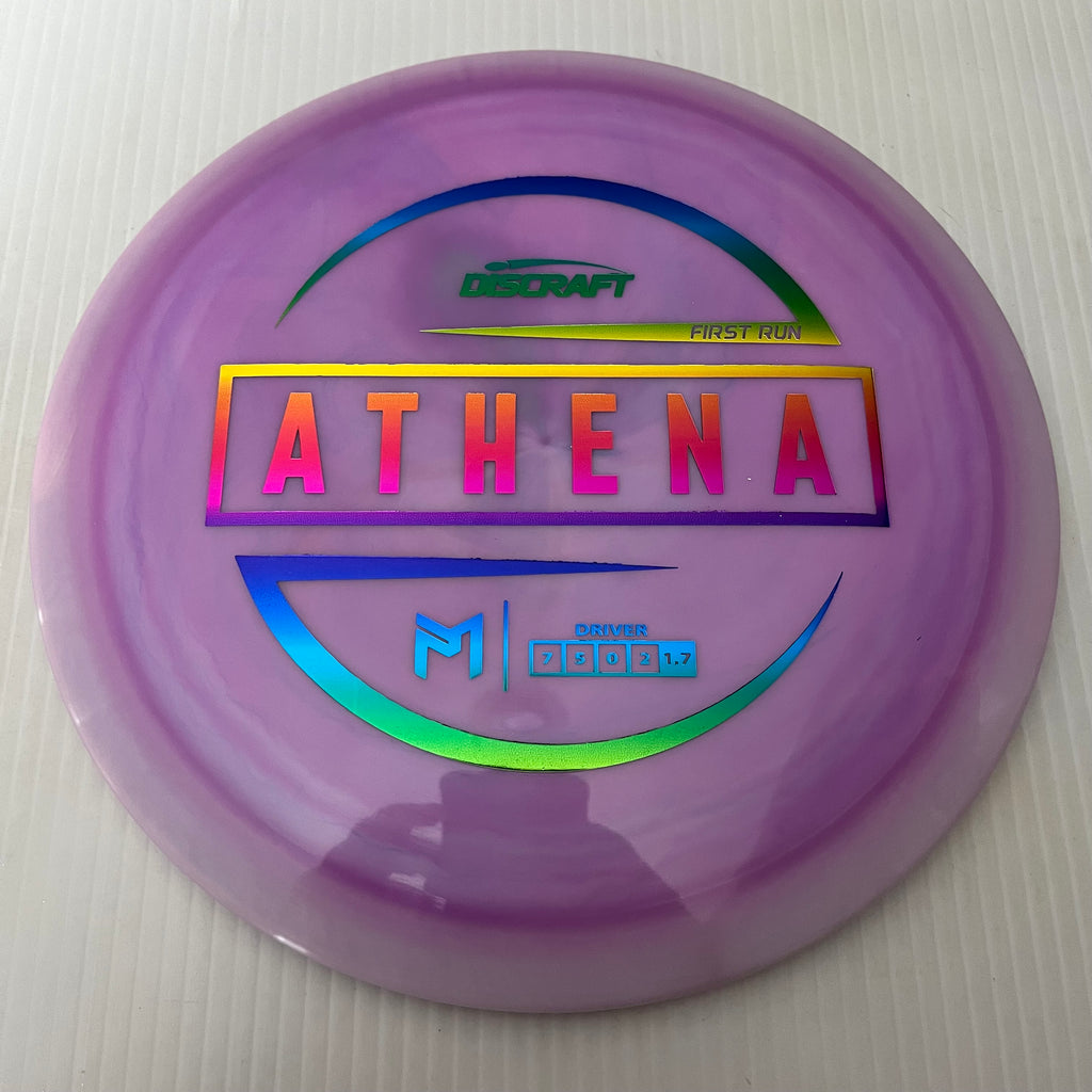 Discraft Paul McBeth First Run Swirly ESP Athena 7/5/0/2 (Maxweight)