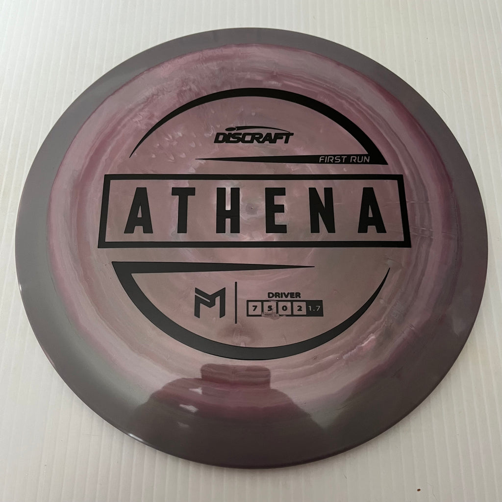 Discraft Paul McBeth First Run Swirly ESP Athena 7/5/0/2 (Maxweight)