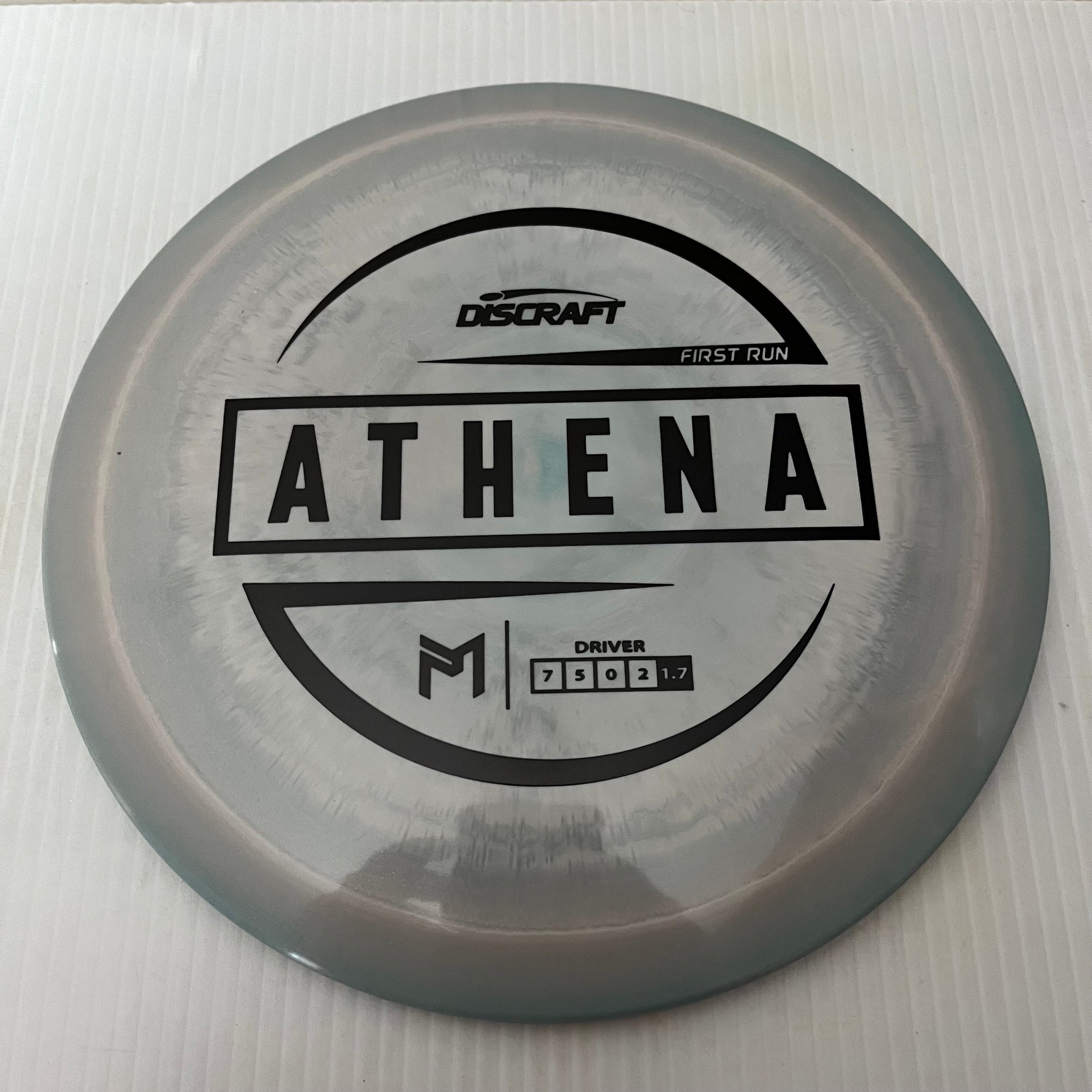 Discraft Paul McBeth First Run Swirly ESP Athena 7/5/0/2 (Maxweight)