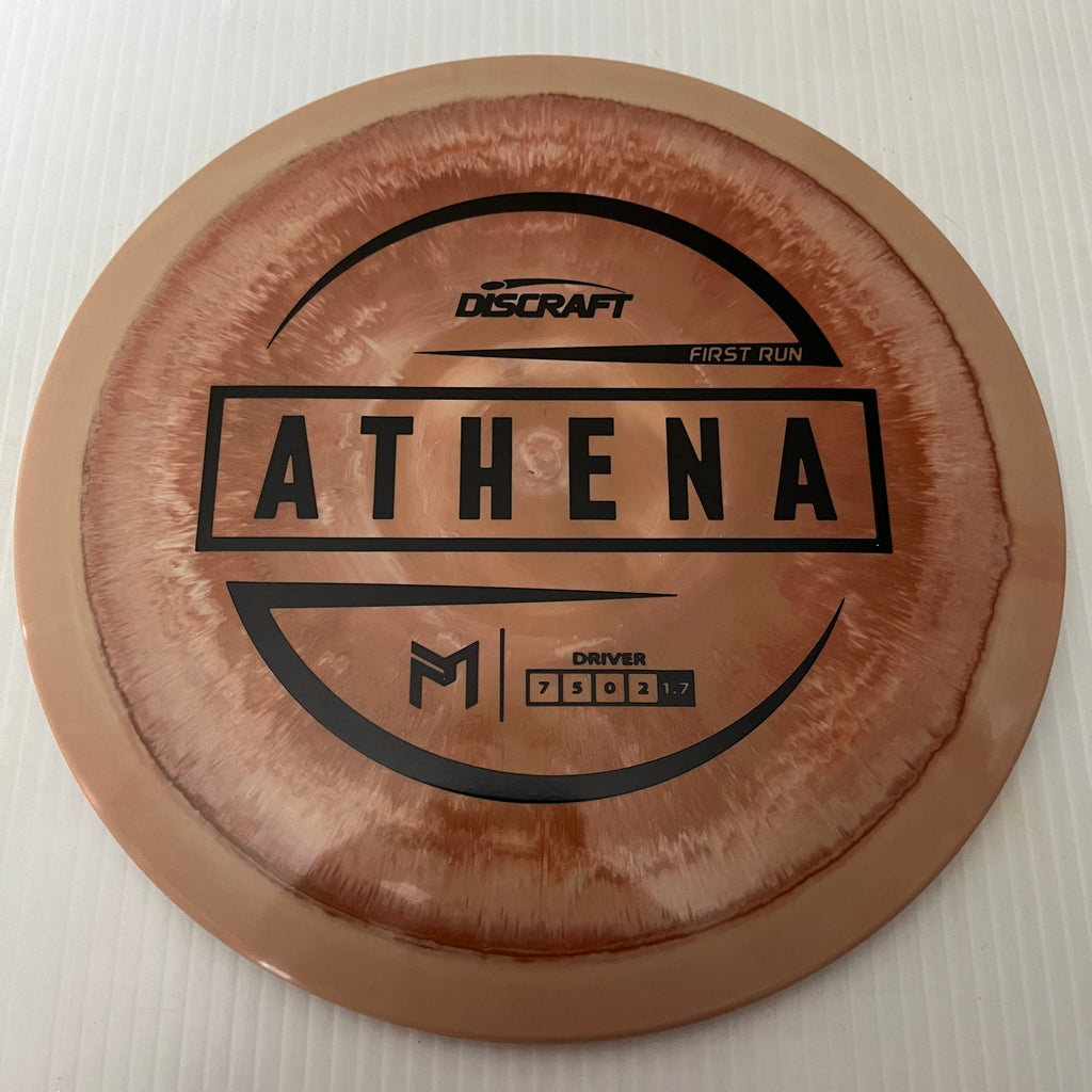 Discraft Paul McBeth First Run Swirly ESP Athena 7/5/0/2 (Maxweight)