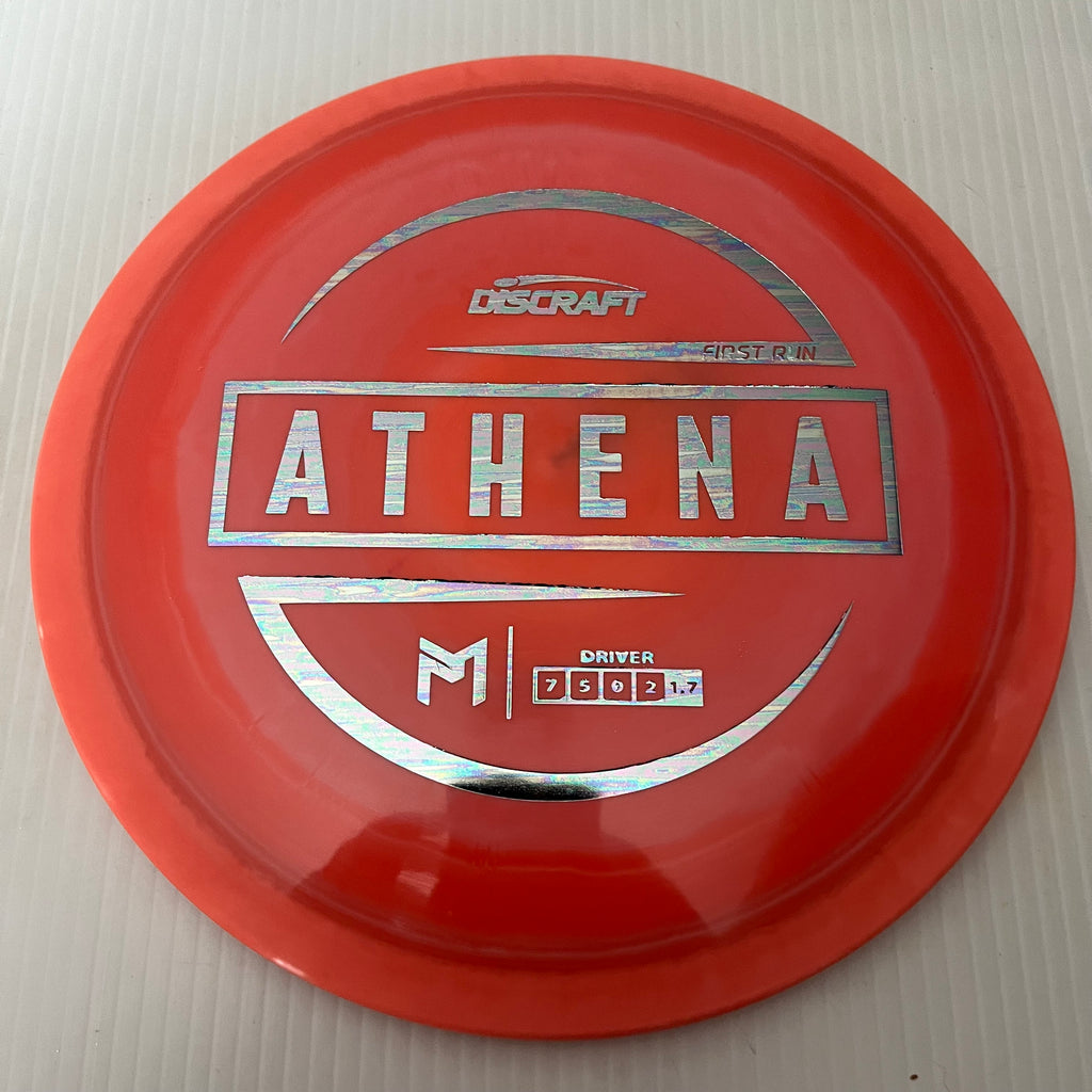 Discraft Paul McBeth First Run Swirly ESP Athena 7/5/0/2 (Maxweight)