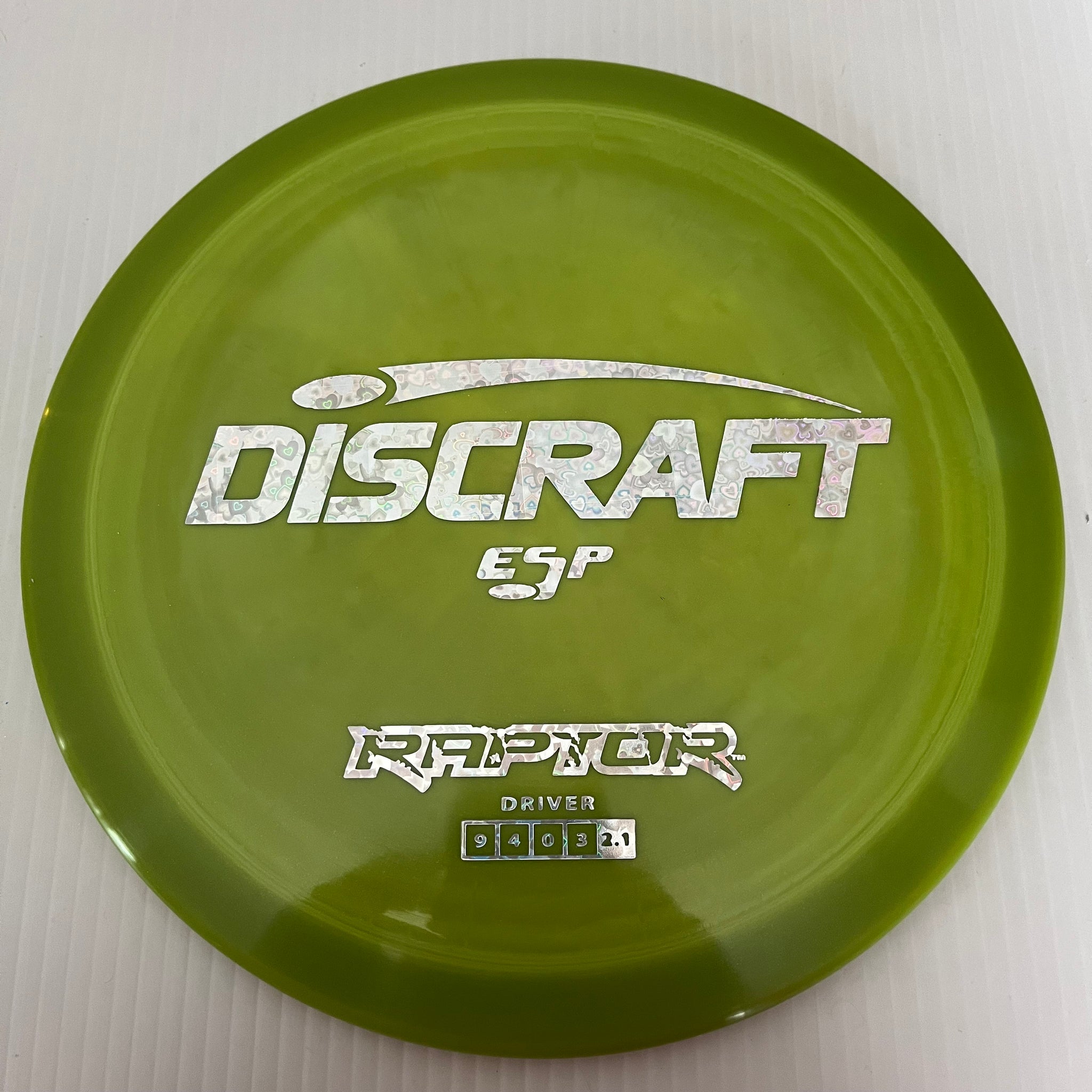 Discraft ESP Raptor 9/4/0/3 (173-174 grams)