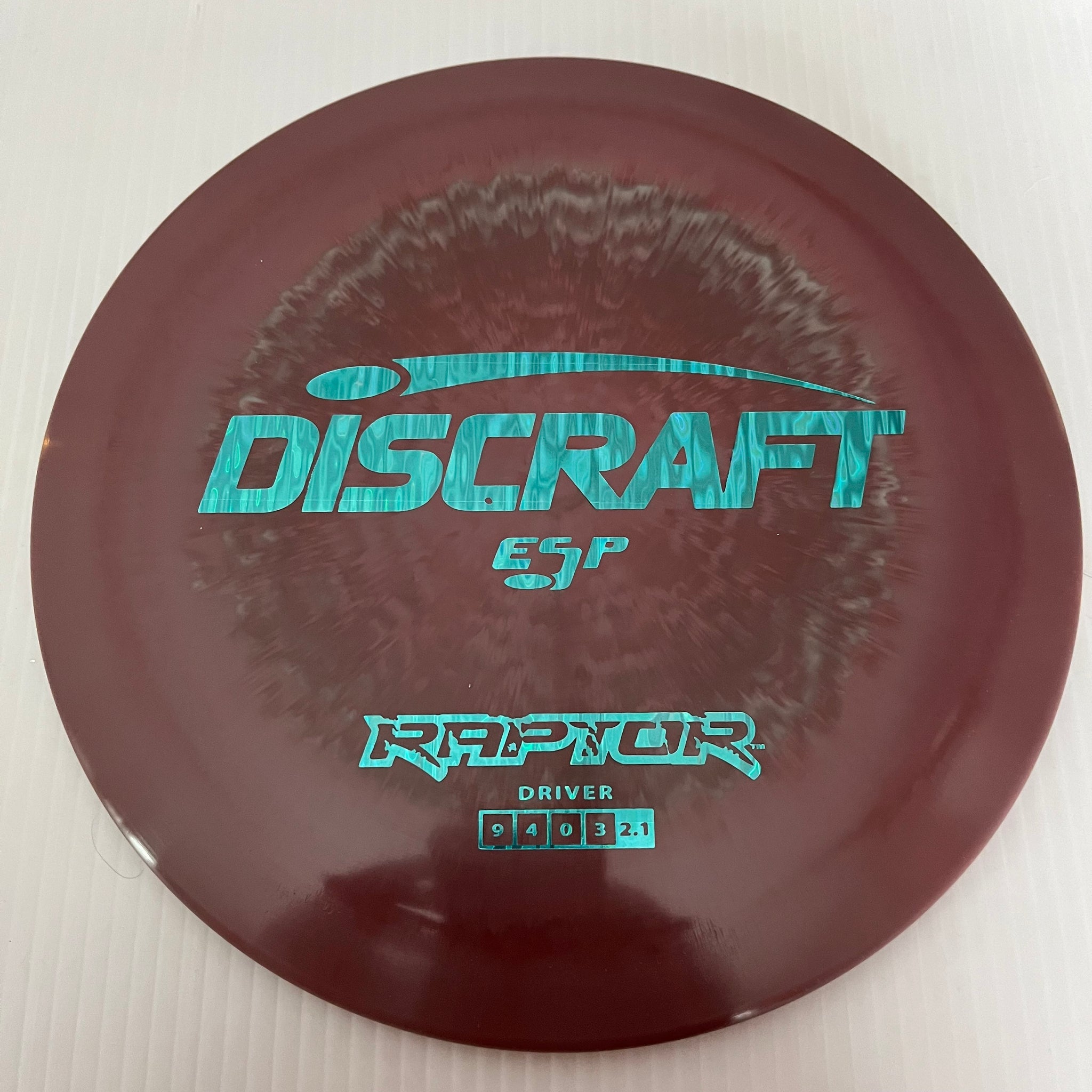Discraft ESP Raptor 9/4/0/3 (170-172 grams)