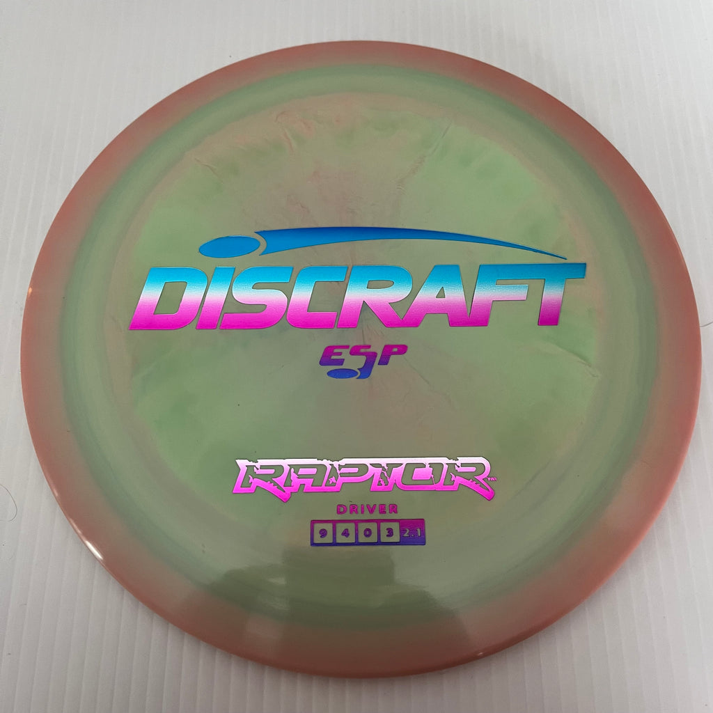 Discraft ESP Raptor 9/4/0/3 (170-172 grams)
